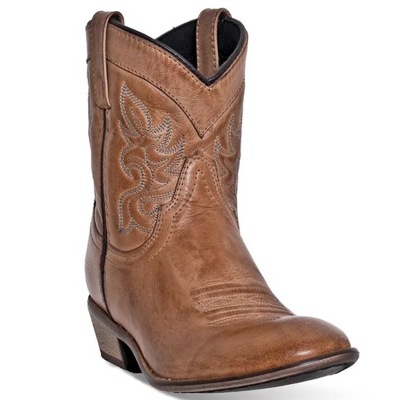 dingo Shoes Dingo Willie Womens Leather Cowboy Boots Antique Tan